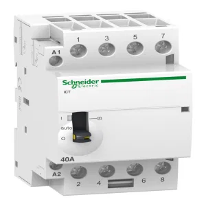 Модульный контактор Schneider Electric iCT 4P 40А 400/24В AC (ШНАЙДЕР) Модульный контактор Schneider Electric iCT 4P 40А 400/24В AC (ШНАЙДЕР)