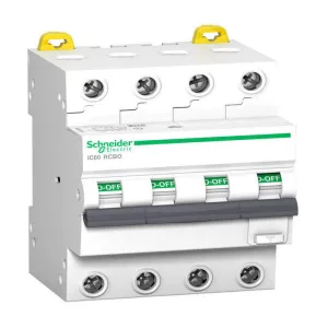 Дифавтомат Schneider Electric Acti9 4P 16А ( C ) 6 кА, 300 мА ( A ), A9D52416 (ШНАЙДЕР) Дифавтомат Schneider Electric Acti9 4P 16А ( C ) 6 кА, 300 мА ( A ), A9D52416 (ШНАЙДЕР)