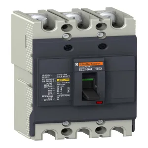 Силовой автомат Schneider Electric Easypact EZC 100, TM-D, 30кА, 3P, 16А (ШНАЙДЕР) Силовой автомат Schneider Electric Easypact EZC 100, TM-D, 30кА, 3P, 16А (ШНАЙДЕР)
