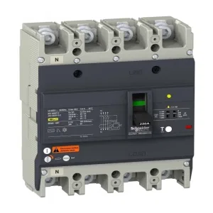 Силовой автомат Schneider Electric Easypact EZC 250, TM-D c диф защитой, 36кА, 4P, 80А (ШНАЙДЕР) Силовой автомат Schneider Electric Easypact EZC 250, TM-D c диф защитой, 36кА, 4P, 80А (ШНАЙДЕР)