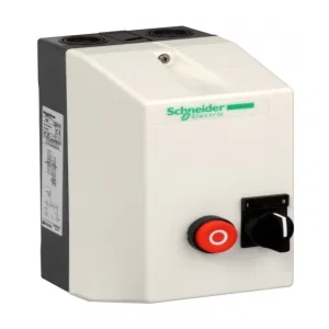 Реверсивный пускатель в корпусе Schneider Electric TeSys LE 9А, 11кВт 400/220В (ШНАЙДЕР) Реверсивный пускатель в корпусе Schneider Electric TeSys LE 9А, 11кВт 400/220В (ШНАЙДЕР)