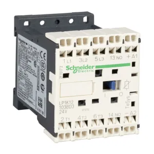 Контактор Schneider Electric TeSys LP4K 3P 12А 400/24В DC 5.5кВт (ШНАЙДЕР) Контактор Schneider Electric TeSys LP4K 3P 12А 400/24В DC 5.5кВт (ШНАЙДЕР)