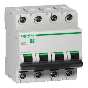 Автоматический выключатель Schneider Electric Multi9 4P 4А (D) (ШНАЙДЕР) Автоматический выключатель Schneider Electric Multi9 4P 4А (D) (ШНАЙДЕР)