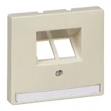 Schneider Electric MERTEN SYSTEM DESIGN Накладка на информационную розетку RJ45 MTN292644, бежевый (RAL 1013)