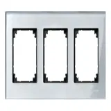 Schneider Electric MERTEN M-ELEGANCE рамка 3-постовая MTN4030-3260 (алмаз, серебро)