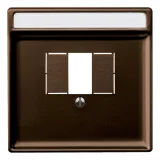 Schneider Electric Merten System Design MTN4250-4015 - накладка для USB розетки, коричневый