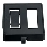Schneider Electric MTN464398 (вставка для джеков RJ, x2, чёрная)
