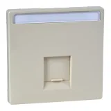Накладка на розетку информационную Schneider Electric MERTEN SYSTEM DESIGN MTN466444, бежевый