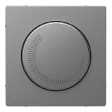 Schneider Electric MERTEN D-LIFE накладка для регулятора частоты вращения, нержавеющая сталь MTN5251-6036