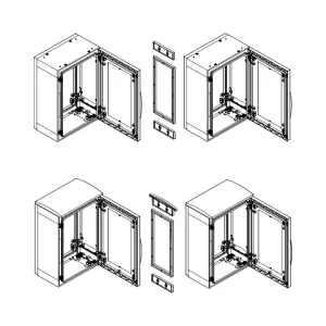 КОМПЛ. ДЛЯ ГОРИЗ.СОЕД. ШКАФОВ PLA10x3 (ШНАЙДЕР) КОМПЛ. ДЛЯ ГОРИЗ.СОЕД. ШКАФОВ PLA10x3 (ШНАЙДЕР)