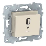 Schneider Electric UNICA NEW карточный выключатель NU528344, бежевый