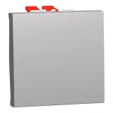 Schneider Electric NU320530 перекрёстный переключатель, 2 модуля, алюминий