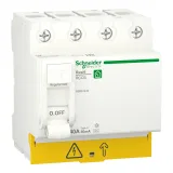 R9R61440 Устройство защитного отключения (УЗО) Schneider Electric Resi9, 4 полюса, 40A, 30 mA, тип A, электро-механическое, ширина 4 DIN-модуля